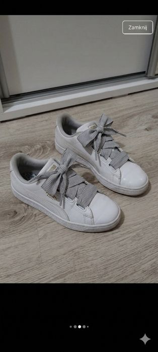Buty Puma r.39 białe