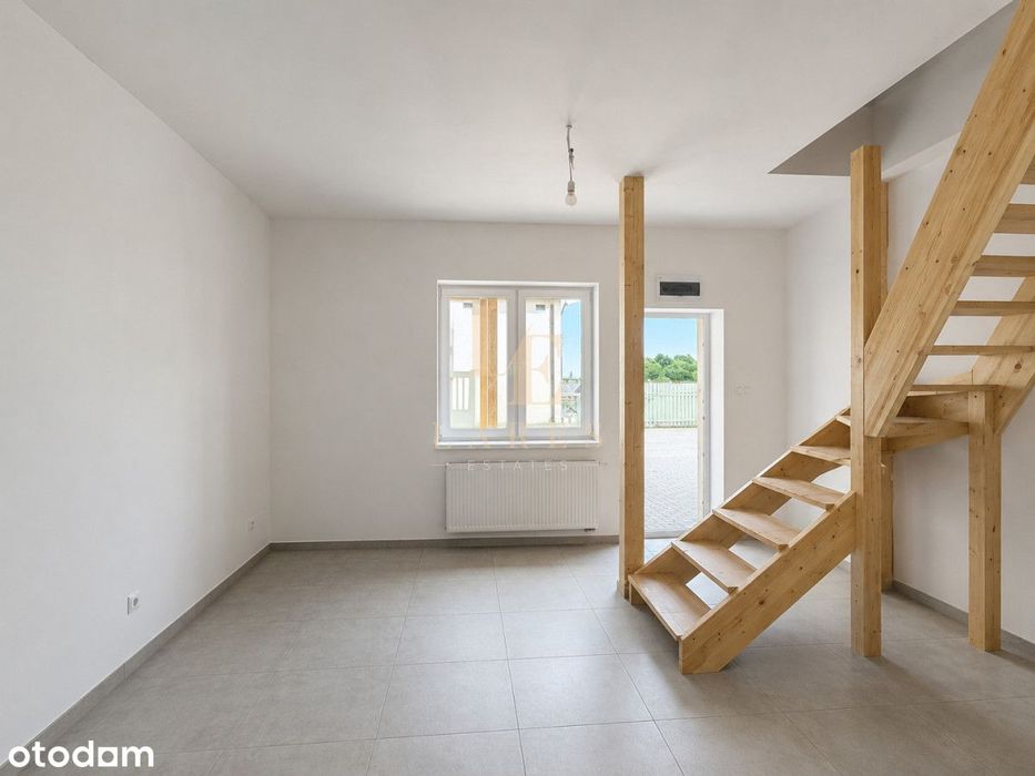 Dwupoziomowe 45,41 m² | Stan deweloperski