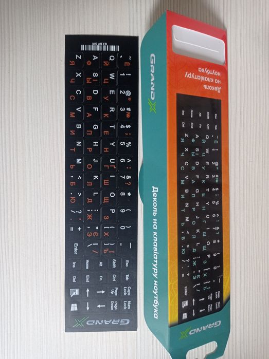 Наклейки для клавіатури