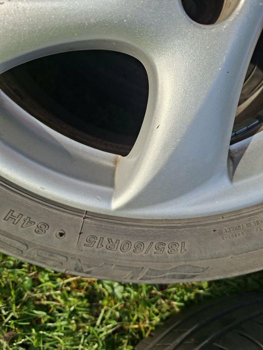 Felgi aluminiowe z oponami peugeot 206