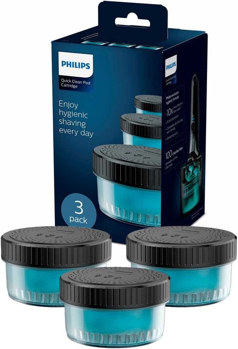 Philips Wkłady Quick Clean Pod CC13/50 (3 szt.) – Nowe, Oryginalne