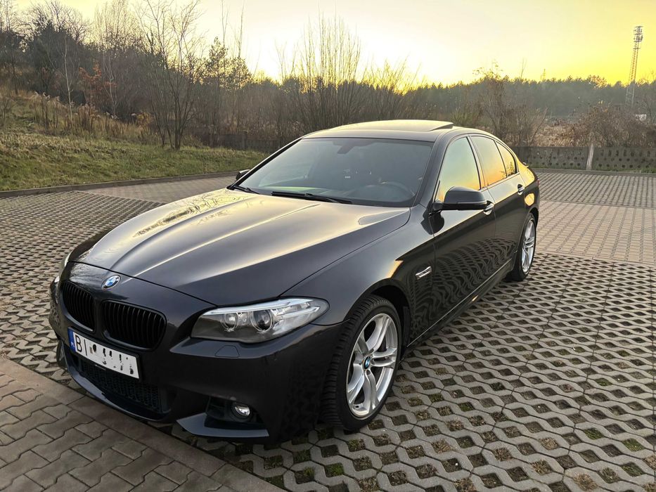 BMW Seria 5 F10 528i, LCI, M-Pakiet, Automat, 163tys km, Doinwestowana