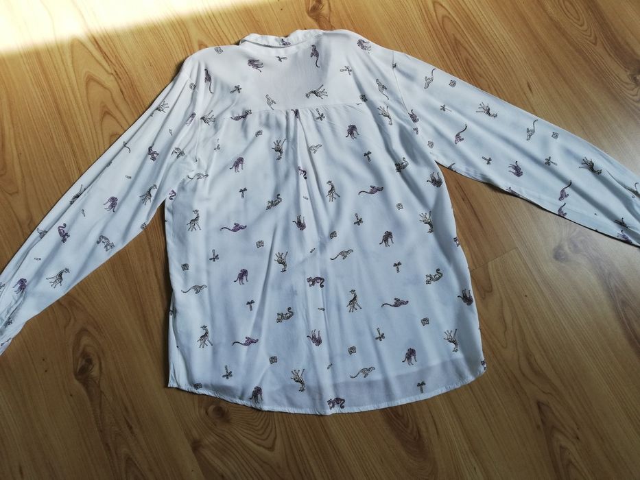 Biała koszula Sinsay XS