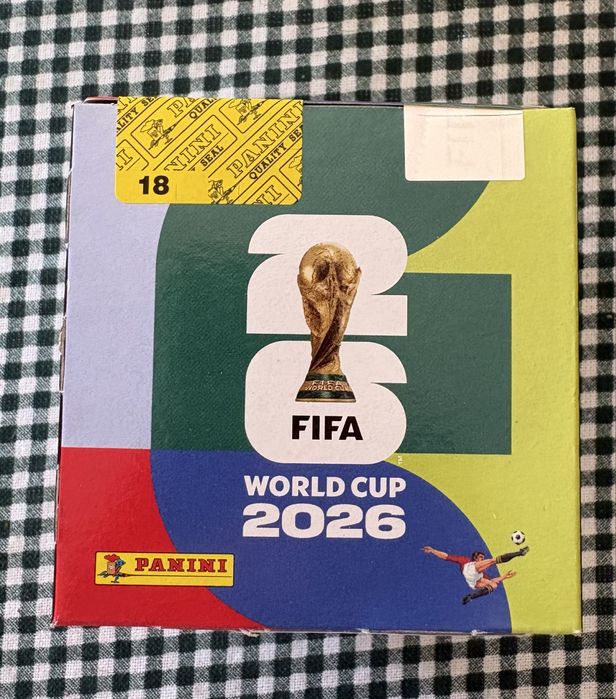 Caixas de cromos do mundial seladas
