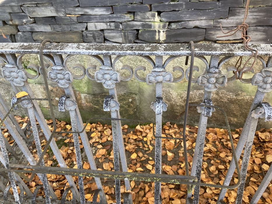 Varanda ferro galvanizado antiga