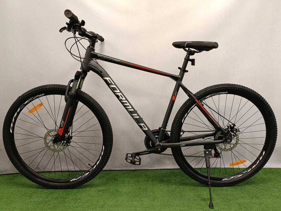 Rower górski SZARY MTB29" rama ALUMINIUM 21" HAMULCE TARCZOWE 21 przełożeń