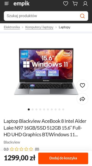Laptop Blackview AceBook 8