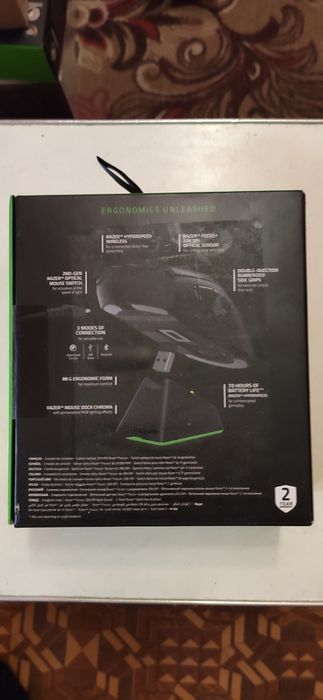 Миша Razer DeathAdder V2 PRO Wireless Mouse Dock (RZ01-03350400-R3G1)