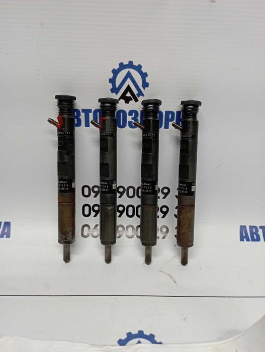 Форсунка (1,5 DCI 8V) Delphi Euro 5 RENAULT MEGANE 3 SCENIC 3 Форсунки Рено Меган 3 Сценік 3 1.5 дизель