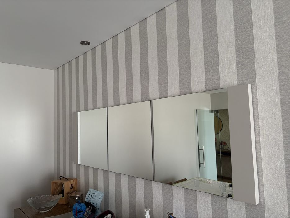 Espelho Horizontal Lacado Branco Antarte