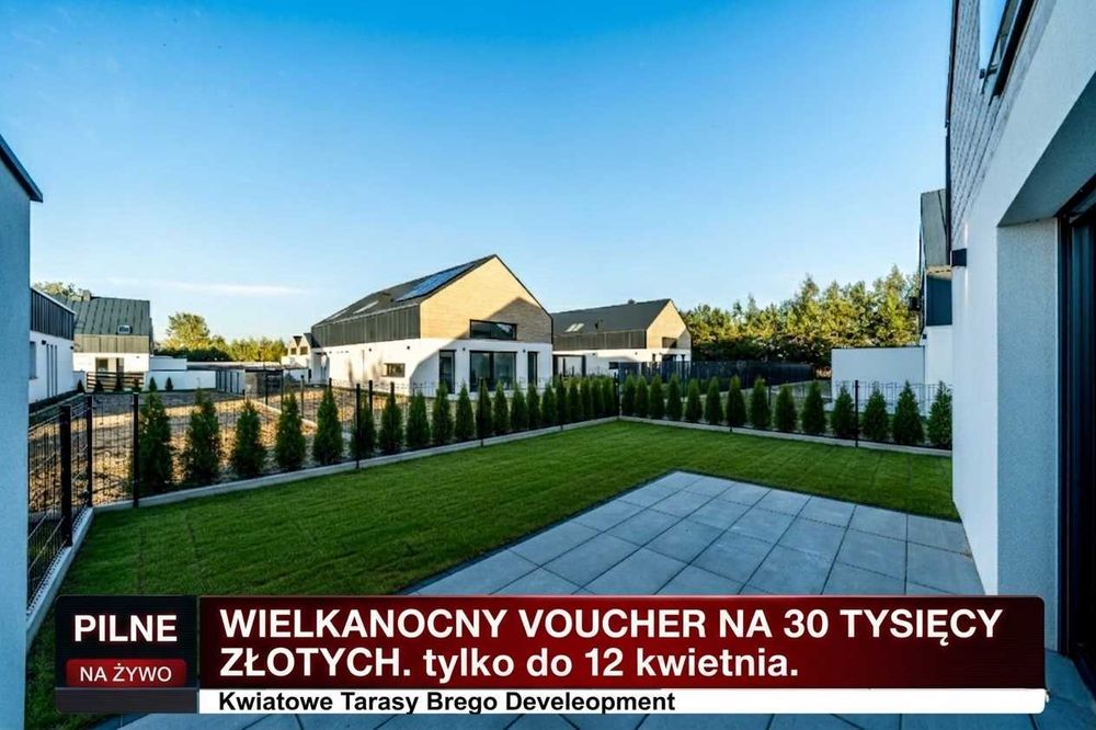 Kiekrz, Chyby, Baranowo - nowe domy w zabudowie bliźniaczej