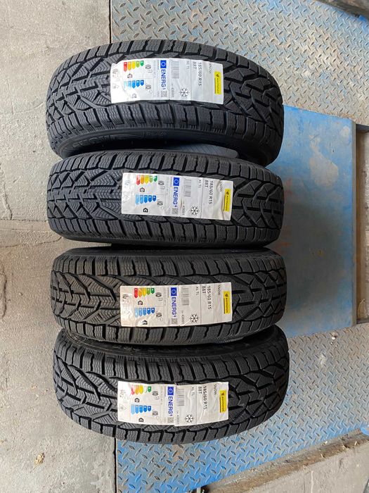 185/60R15 Cztery nowe opony zimowe Kormoran Snow 2026r