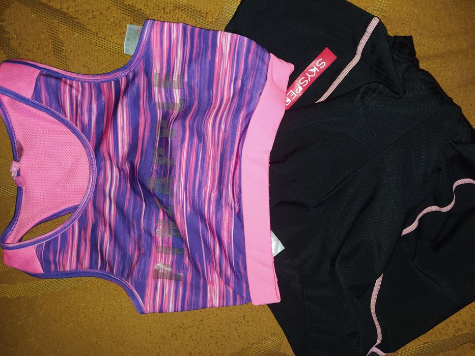 Вело-шорты, вело-трусы с памперсом, спортивный топ