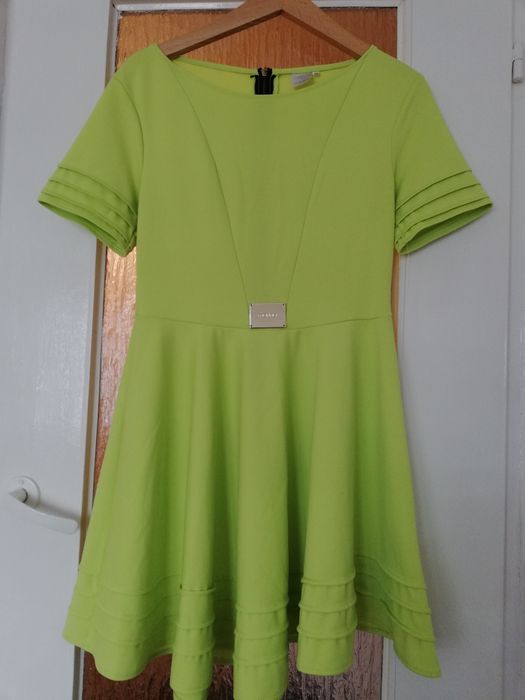 Seledynowa sukienka roz.38 M