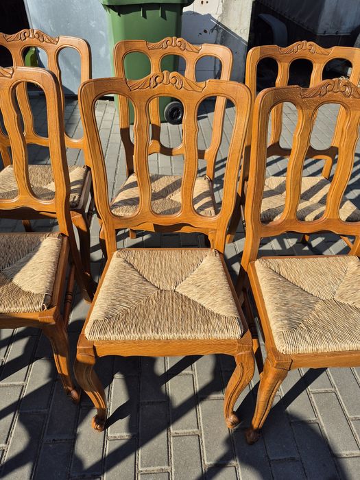 Komplet 6 krzeseł w stylu Ludwikowskim