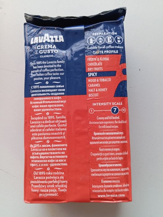Lavazza Crema e Gusto kawa mielona 250g 10 szt.