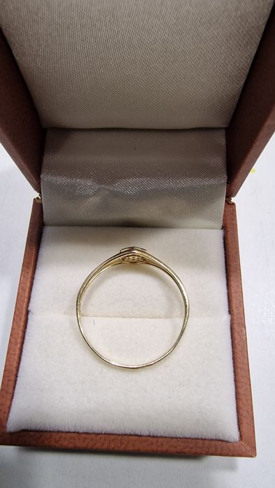 ZŁOTY pierścionek 14K pr.585 rozm.21 Komis Czeladź