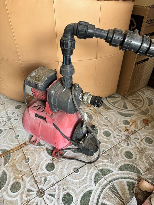 Motor com balao para tirar agua