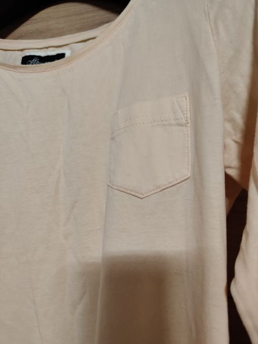 Bluzka basic rękaw 3/4