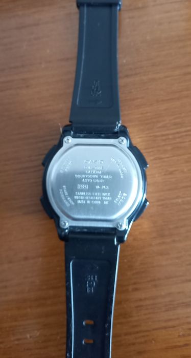 Relógio Casio digital.