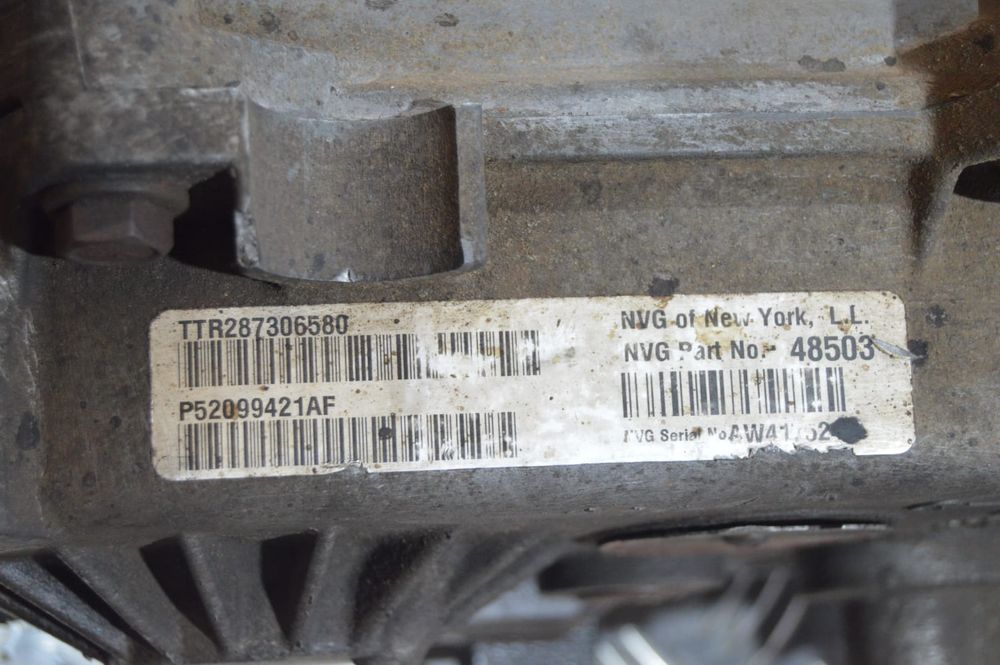 CAIXA VELOCIDADES JEEP ORIGINAL P52104820AE TTN2743A0122 TTR287306580