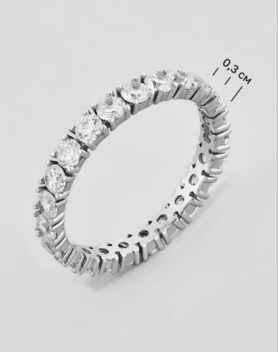 Обручка з фіанітами Акція!!