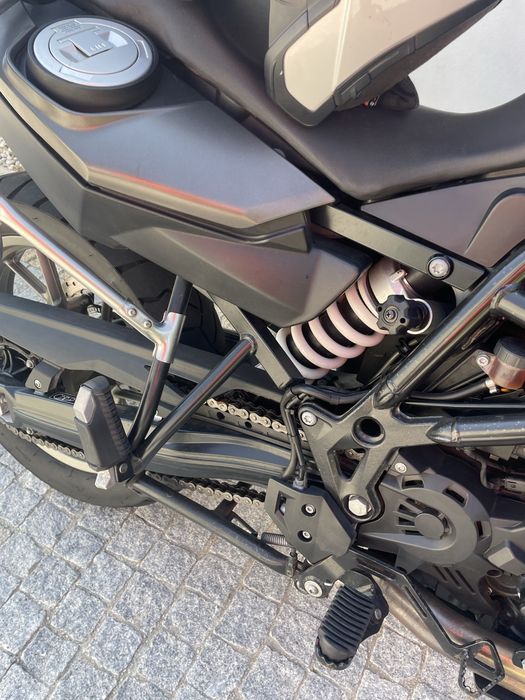 Bmw f 700 GS com 3 malas em aluminio