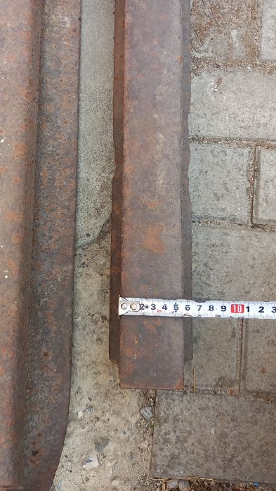 Металеві рельси 2 штуки