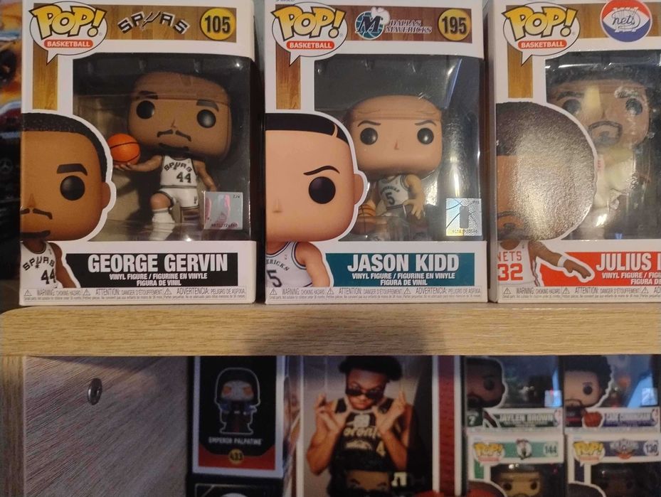 Funko pop figurki nba, star wars, jurassic park, dc, mandalorian