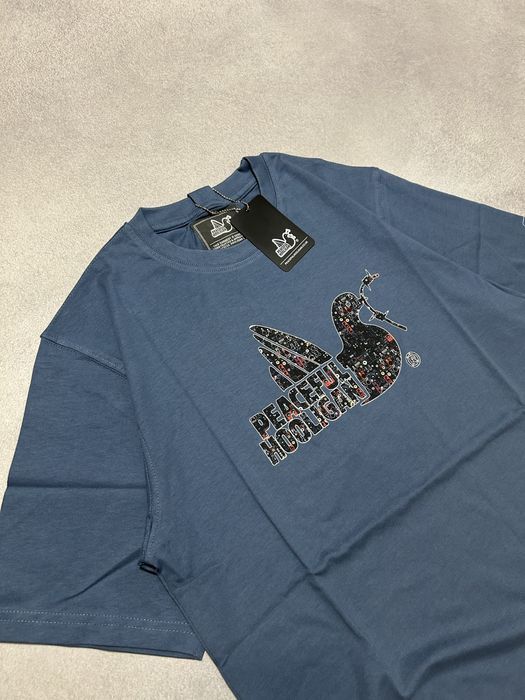 футболка Peaceful Hooligan System Dove Blue