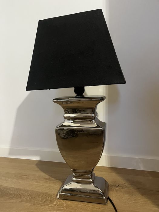 Lampka nocna srebrna