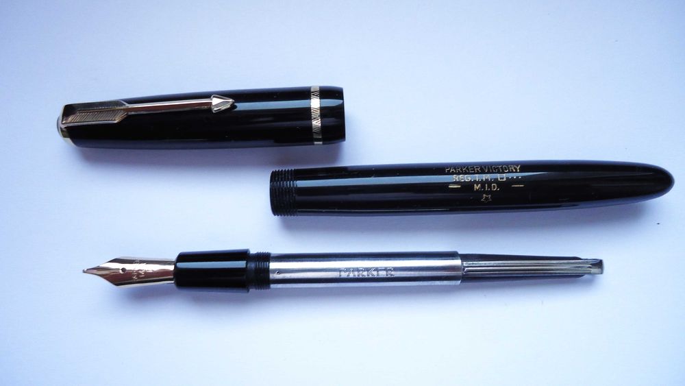 Pióro wieczne Parker Victory kreska F-M DEN 1952