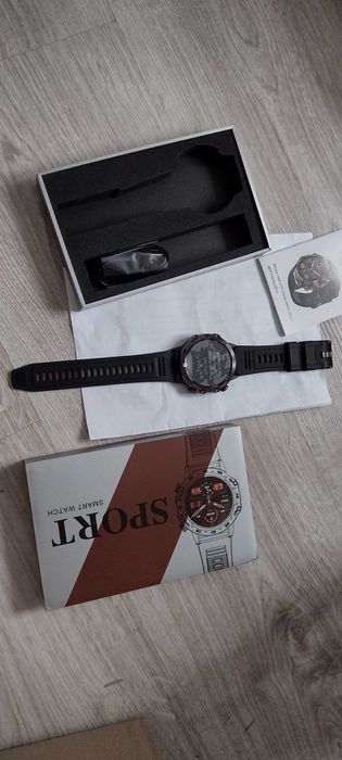 Melanda Smartwatch zegarek Bluetooth tętno rozmowy