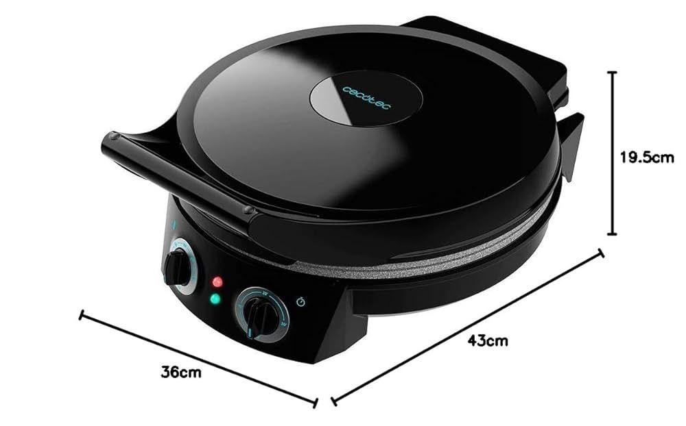 Cecotec elektryczny piecyk do pizzy, nalesników