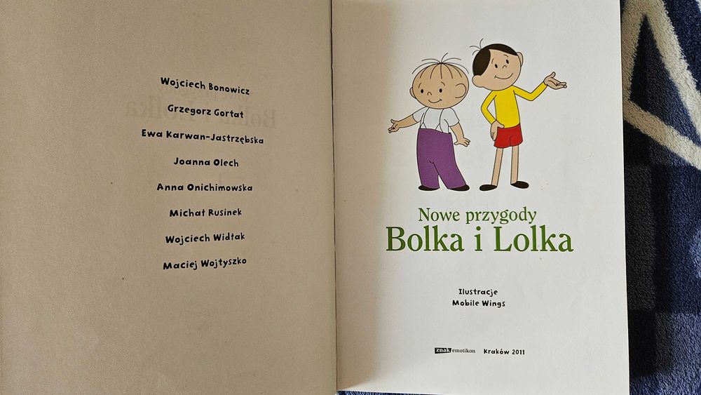 Sprzedam książkę: Nowe przygody Bolka i Lolka