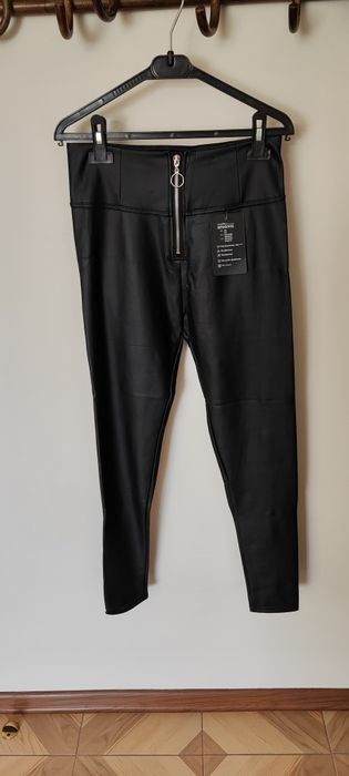 Damskie spodnie Eco skóra