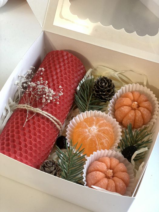 Подарункові набори ( новорічні, смішні, з ялинковими прикрасами)