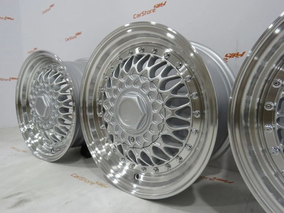 Jantes look BBS RS 14 x 6.5 et 30 4x100 + 4x108