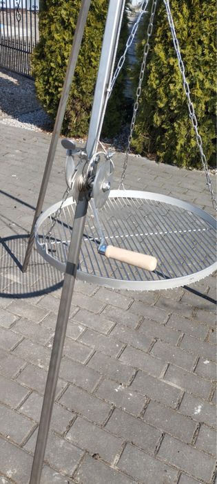Trójnóg nierdzewny plus ruszt 60cm