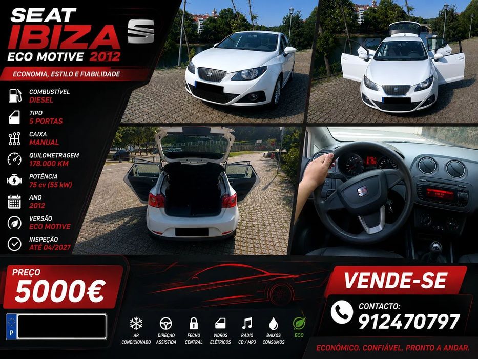 SEAT Ibiza 1.2 TDI CR Ecomotive Reference Viva
