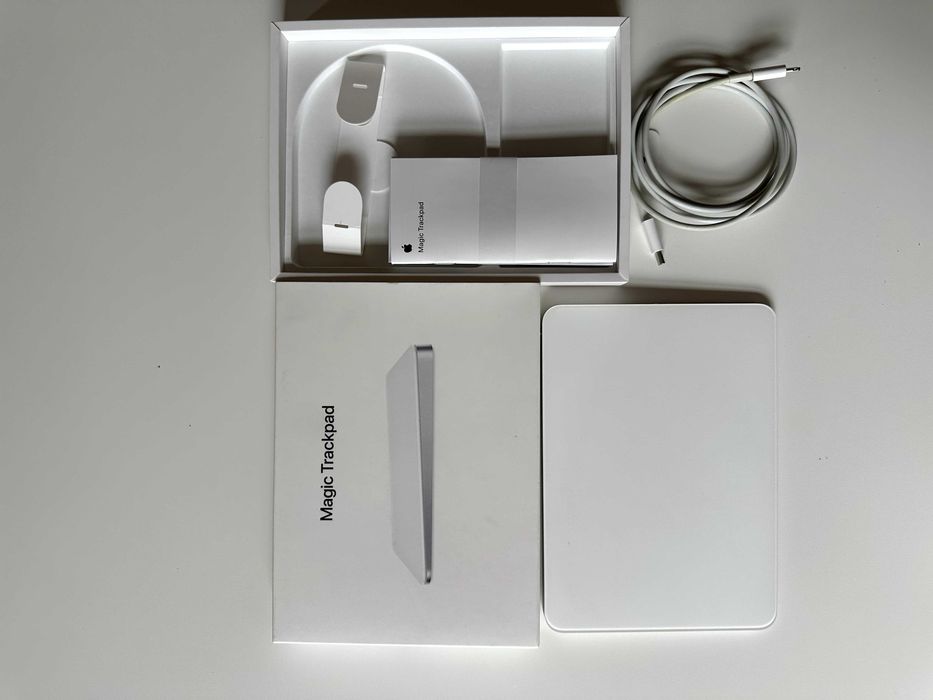 Apple Magic Trackpad Lightning + Caixa + Cabo