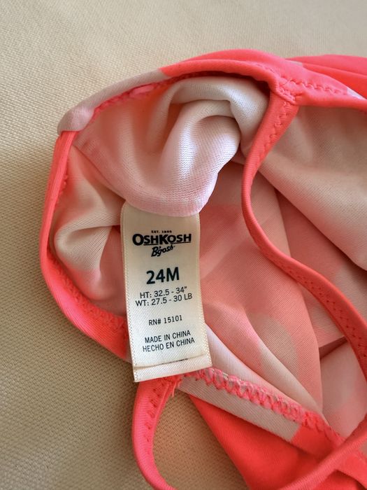 Fato de banho menina cor-de-rosa corações