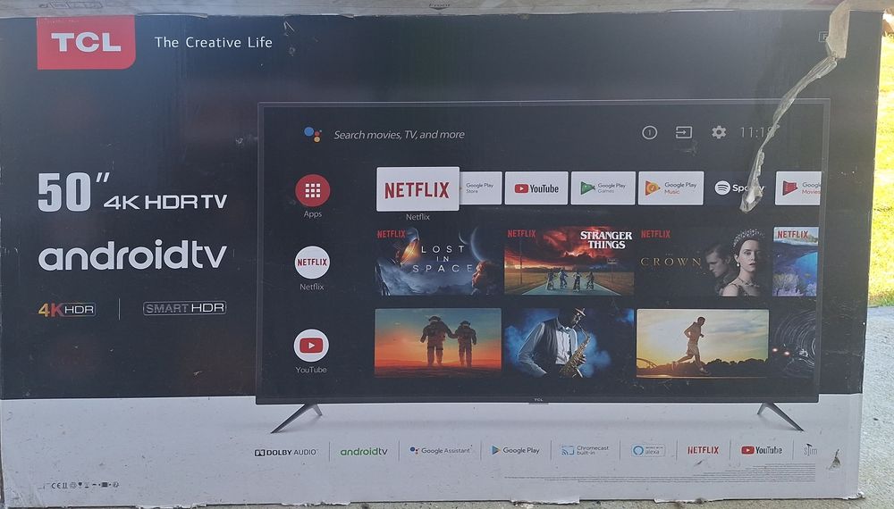 Telewizor TCL 50EP640 (uszkodzona matryca)