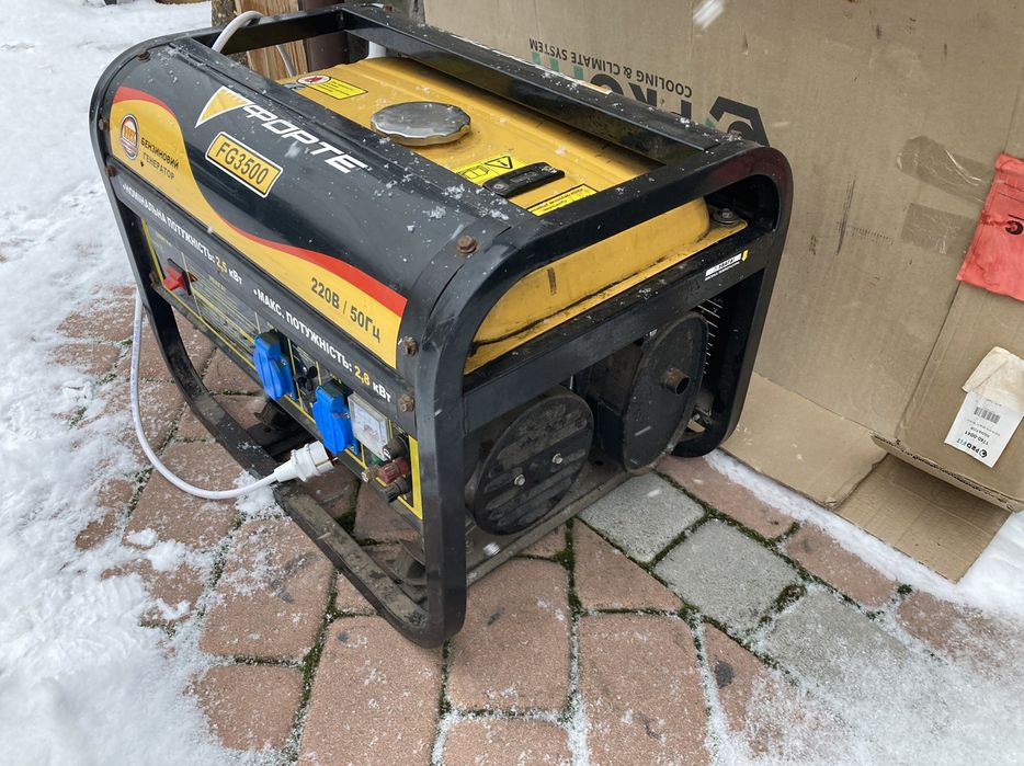 Обміняю генератор Forte FG3500 2.8Квт