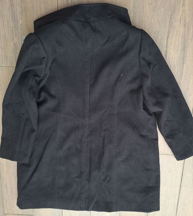 Casaco comprido preto