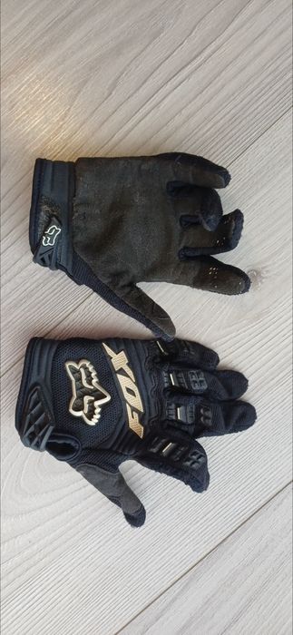 Рукавиці мото, вело кросові FOX DIRTPAW black дитячі