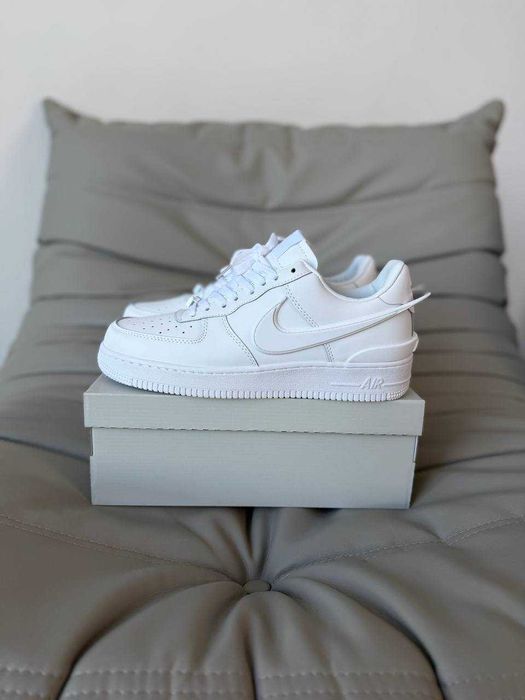 Кросівки Nike Air Force 1 Low x AMBUSH All White / кеди Найк Аір Форс