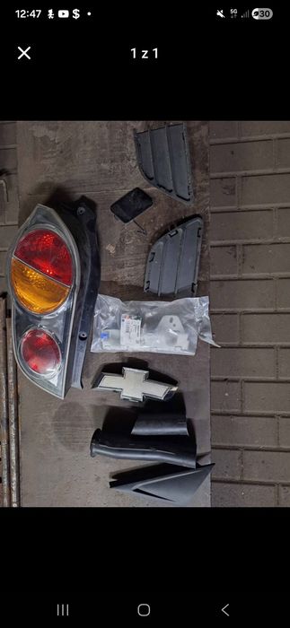 Lampa tyl Chevrolet spark
