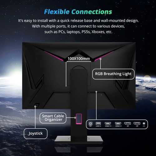 Monitor Gaming (KTC H27T22) 27" 2560X1440 (2K) QHD 165Hz LEDS HDR Novo