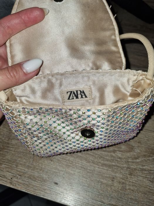 Вечірня сумочка і вінтажний рюкзак-сумка Zara